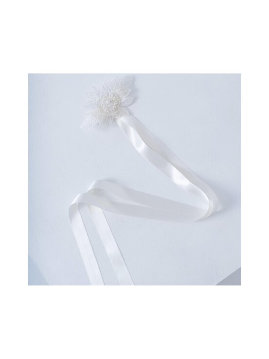 MINGNELIN - Flower- koristenauha kasteasuun - 002 OFF WHITE | Stockmann - photo 2