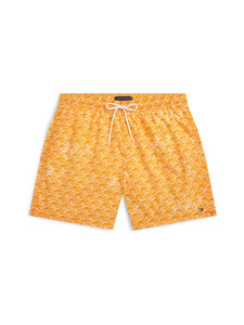 Tommy Hilfiger - Medium Drawstring peldbikses - 0JJ TH SCRIPT CYANOTYPE ORANGE HYPE | Stockmann