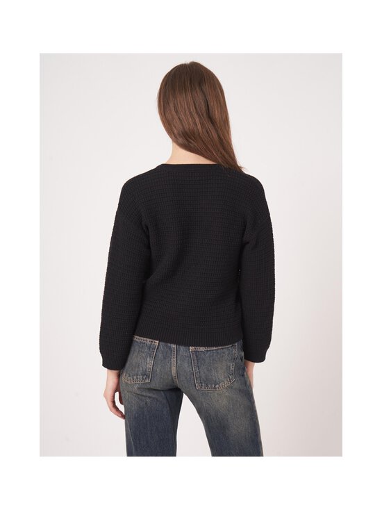 Repeat - Neuletakki - BLACK (1025) - photo 3 Repeat - Neuletakki - BLACK (1025) | Stockmann - photo 3