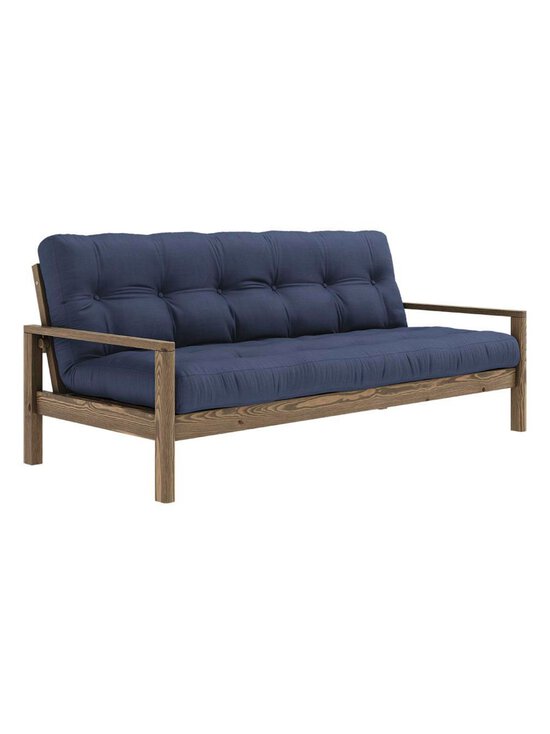 Karup - Knob-futonsohva navy/carob brown L 205 cm - BLUE | Stockmann - photo 1