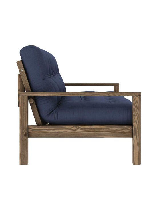 Karup - Knob-futonsohva navy/carob brown L 205 cm - BLUE | Stockmann - photo 3