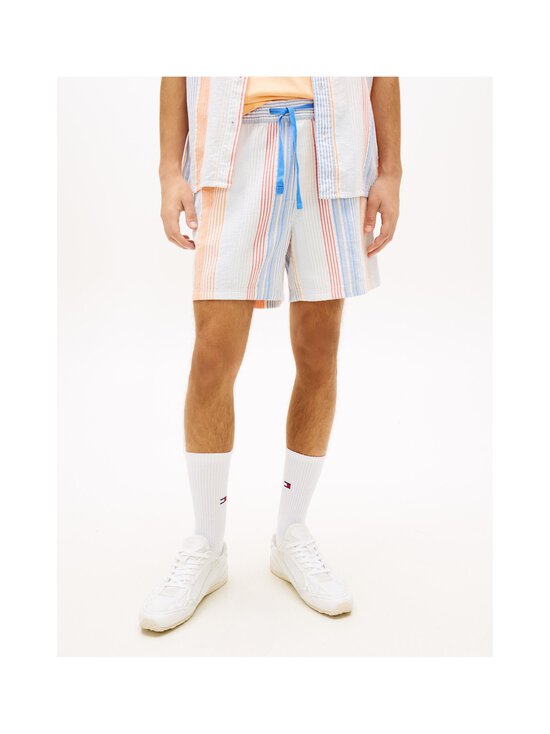 Tommy Jeans - TJM Textured Stripe -shortsit - YBH ANCIENT WHITE STRIPES | Stockmann - photo 4