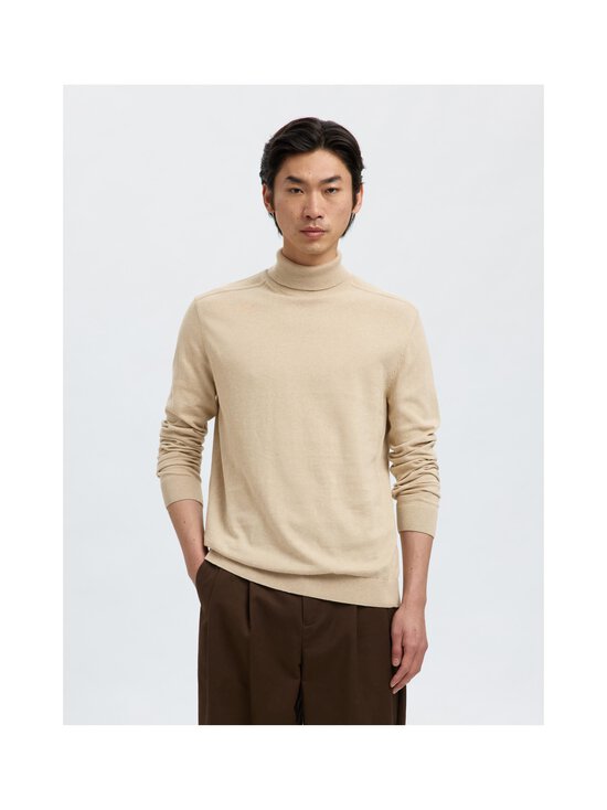 Selected - SlhBerg-neulepaita - OATMEAL DETAIL:MELANGE | Stockmann - photo 2