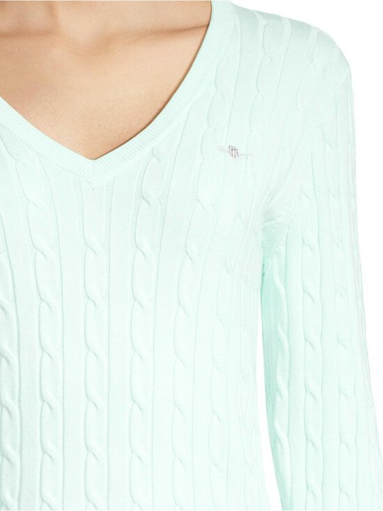 GANT - Palmikkoneule - 355 FADED MINT - photo 4 GANT - Palmikkoneule - 355 FADED MINT | Stockmann - photo 4