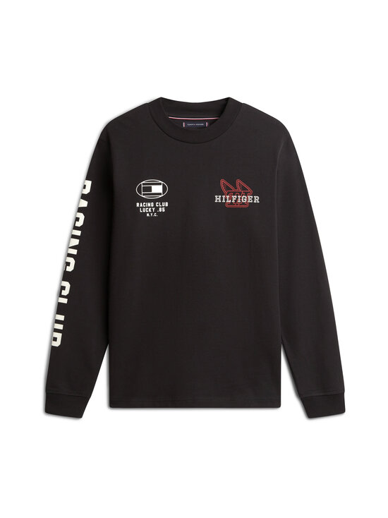 Tommy Hilfiger - Moderns Athleisure krekls - BDS BLACK | Stockmann - photo 1