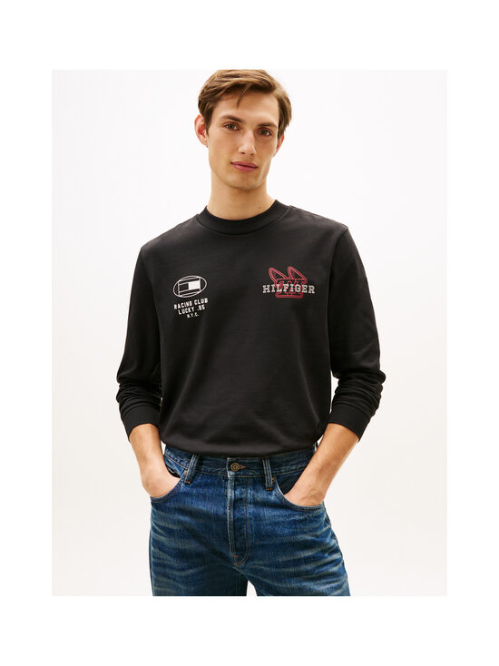 Tommy Hilfiger - Moderns Athleisure krekls - BDS BLACK | Stockmann - photo 4