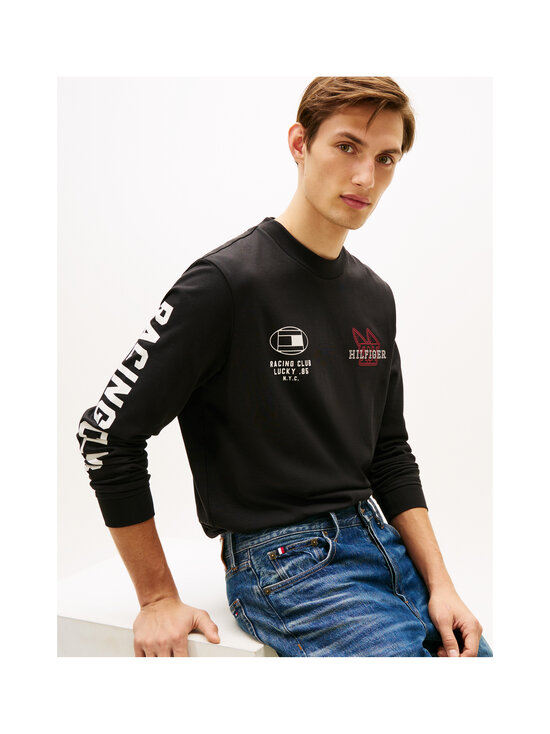 Tommy Hilfiger - Moderns Athleisure krekls - BDS BLACK | Stockmann - photo 5