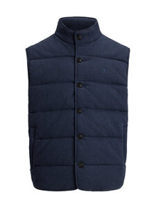 Polo Ralph Lauren - Polsterdatud vest - WINTER NAVY HTR/DOGTOOTH | Stockmann