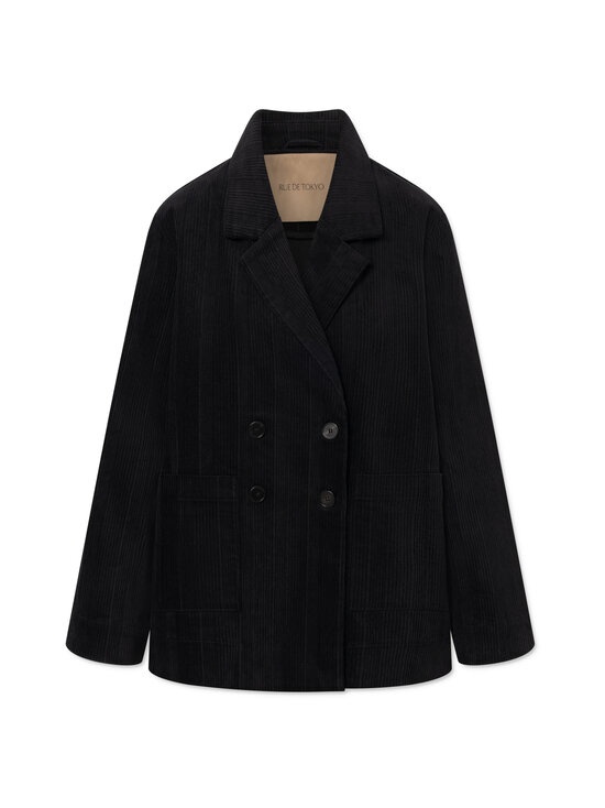 Rue de Tokyo - Cersei Structured -vakosamettitakki - BLACK | Stockmann - photo 1
