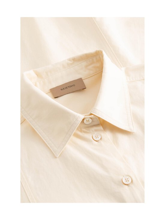 Rue de Tokyo - Simona Poplin -paita - CREAM | Stockmann - photo 2