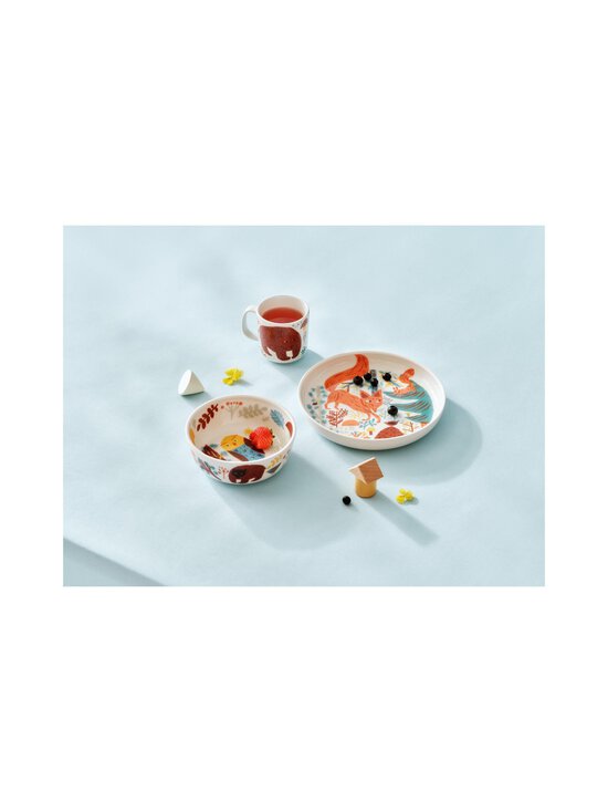 Arabia - Poppoo Friends bērnu trauku komplekts 3 gab. - MULTICO MULTICOLOR | Stockmann - photo 2