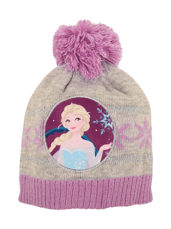 FROZEN - Ledus sirds cepure ar bumbuli - GREY/LILAC - photo 1 FROZEN - Ledus sirds cepure ar bumbuli - GREY/LILAC | Stockmann - photo 1