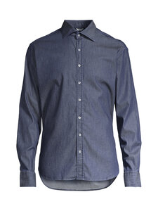 Stenströms - Regular Cuff Casual -kauluspaita - 820 DARK INDIGO | Stockmann