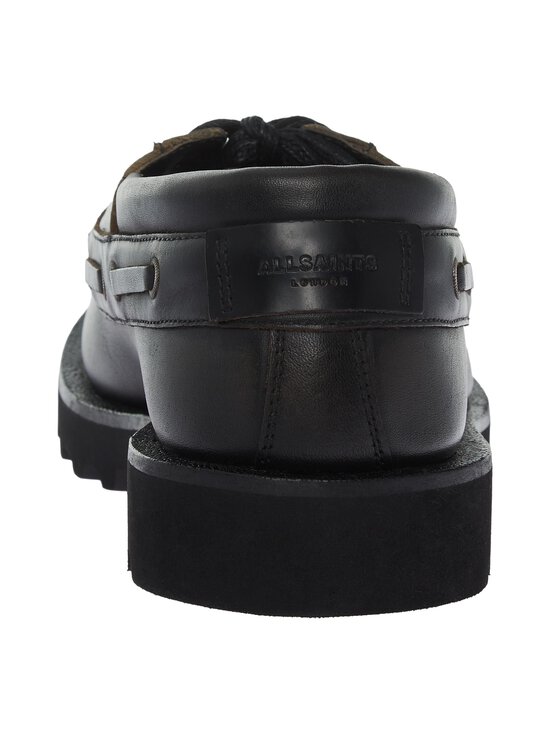 Allsaints - Skiff Boat -nahkakengät - 00 BLACK | Stockmann - photo 3