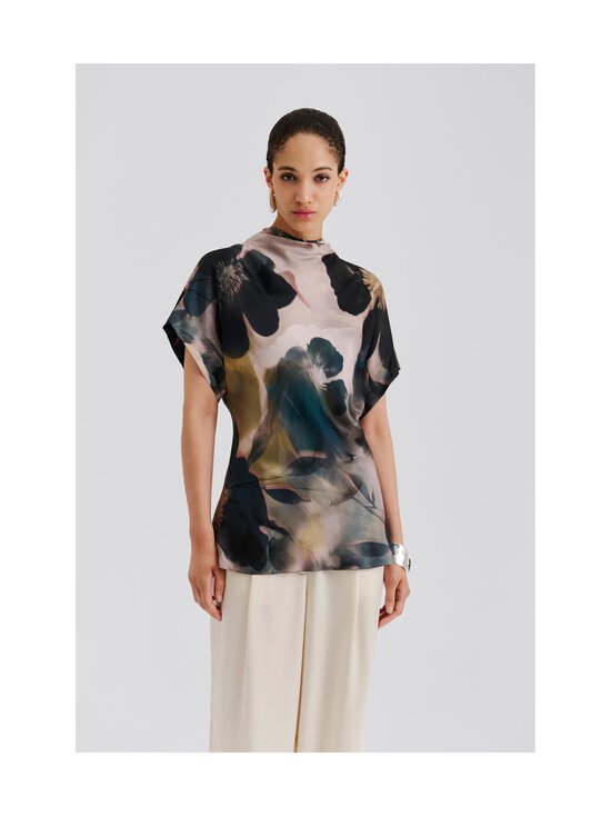 Malina - Otilia Draped -pusero - DUSTY POPPY | Stockmann - photo 4