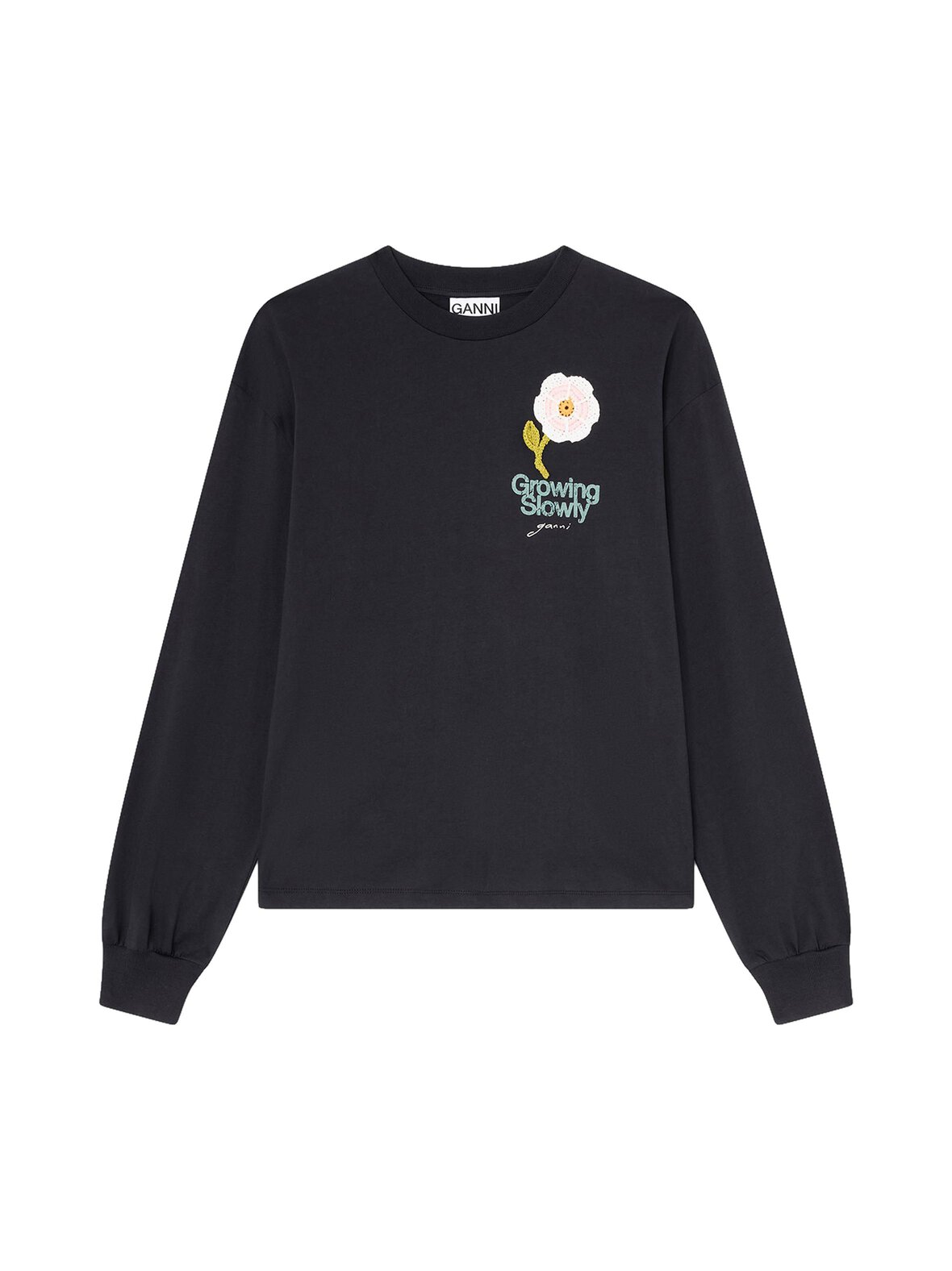 Basic Jersey Crochet Patch -puuvillapaita