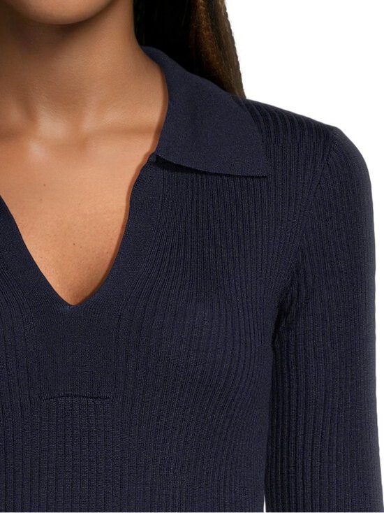 SAND Copenhagen - Cinam Skipper adīts džemperis - 590 DARK NAVY BLUE | Stockmann - photo 5