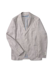 Turo - Small Check Savino Casual Fit -bleiseri - 42 BEIGE | Stockmann