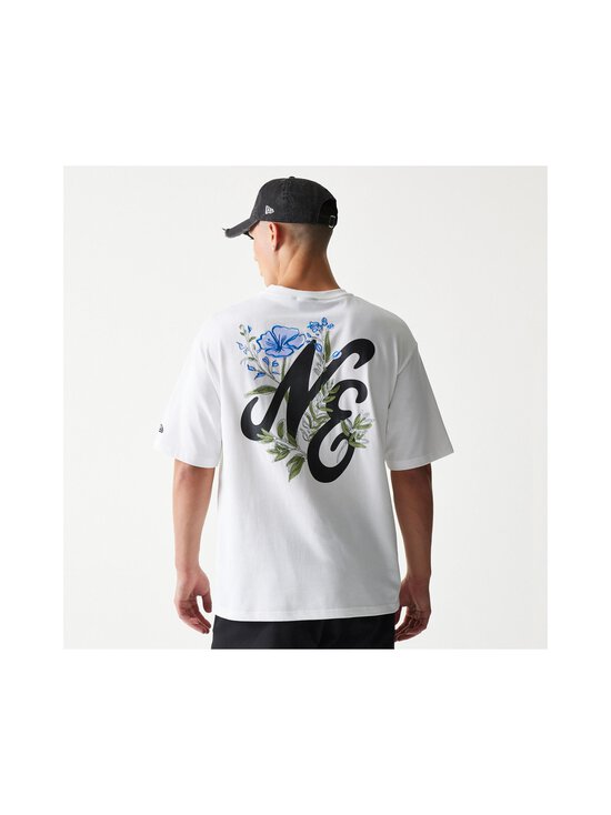 New Era - NE Floral Graphic t-paita - WHIBLK | Stockmann - photo 2