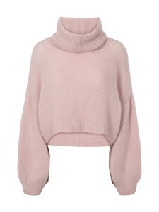 AMERICANDREAMS - Andrea Rollneck Cropped alpaka maisījuma džemperis - LIGHT PINK AMERICANDREAMS - Andrea Rollneck Cropped alpaka maisījuma džemperis - LIGHT PINK | Stockmann