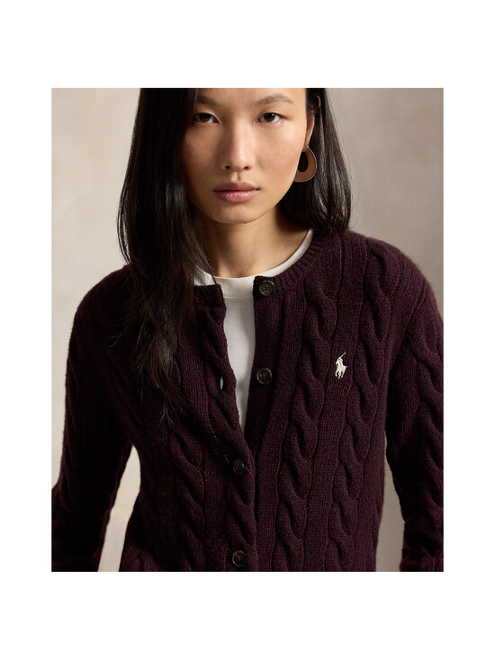 Polo Ralph Lauren - Villakasmiirkardigan - 506 DAMSON MELANGE | Stockmann - photo 4