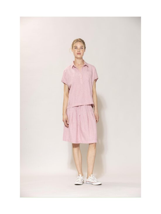 BLUE - Lisbet-pellavasekoitepaita - SOFT PINK MELANGE | Stockmann - photo 2