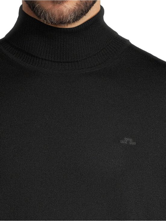 J.Lindeberg - Kootud polosärk Kaden Merino - 9999 BLACK | Stockmann - photo 4