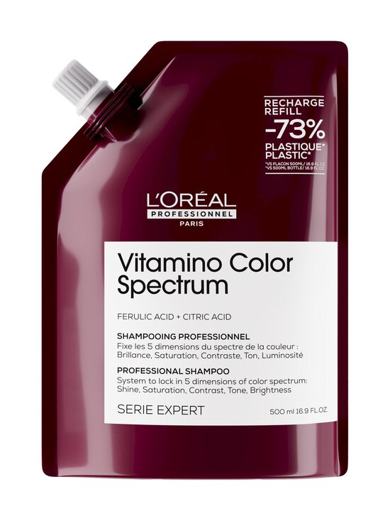 L'Oréal Professionnel - Vitamino Color Spectrum šampūns, uzpildes iepakojums, 500ml - NOCOL - photo 1 L'Oréal Professionnel - Vitamino Color Spectrum šampūns, uzpildes iepakojums, 500ml - NOCOL | Stockmann - photo 1