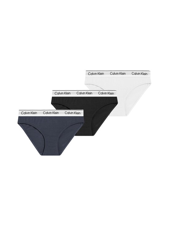 Calvin Klein Kids - Bikini-alushousut 3-pack - 0SE PVHBLACK/PVHCLASSICWHITE/BLACKIRIS - photo 1 Calvin Klein Kids - Bikini-alushousut 3-pack - 0SE PVHBLACK/PVHCLASSICWHITE/BLACKIRIS | Stockmann - photo 1
