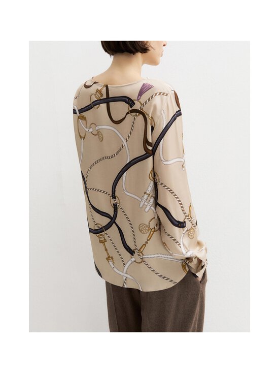 EMME - Emmeffetto-paita - 006 ECRU BUCKLES PRINT | Stockmann - photo 3
