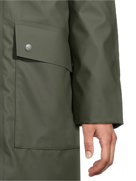 Rains - Nome Long- vedenpitävä parkatakki - GREEN | Stockmann - photo 6