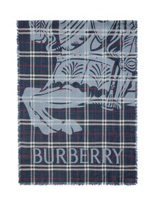 Burberry - Check-kaulahuivi - A1243 INK BLUE | Stockmann