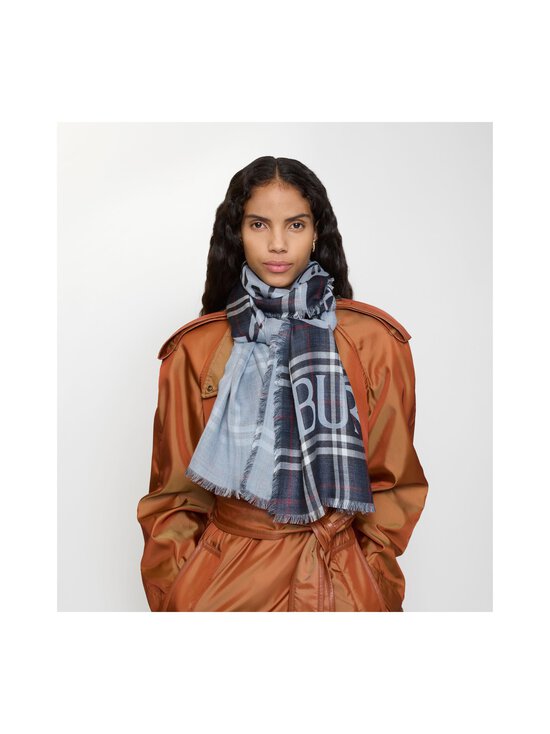 Burberry - Check-kaulahuivi - A1243 INK BLUE | Stockmann - photo 4