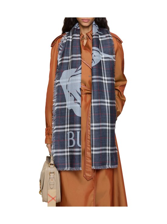 Burberry - Check-kaulahuivi - A1243 INK BLUE | Stockmann - photo 5