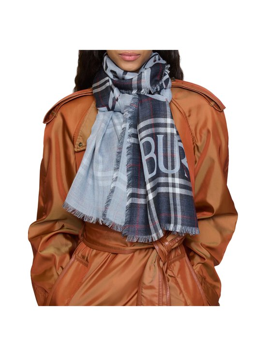 Burberry - Check-kaulahuivi - A1243 INK BLUE | Stockmann - photo 6