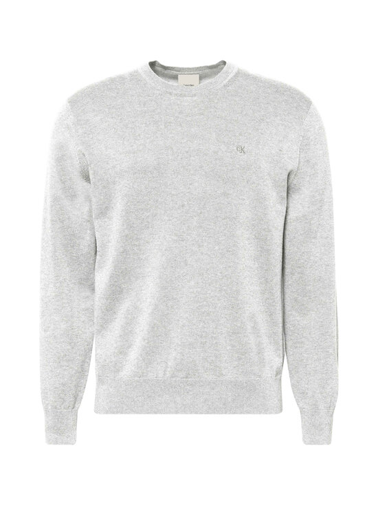 Calvin Klein Menswear - Supima Cotton Crew -neulepaita - P4P SNOW HEATHER | Stockmann - photo 1