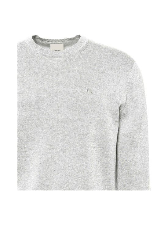 Calvin Klein Menswear - Supima Cotton Crew -neulepaita - P4P SNOW HEATHER | Stockmann - photo 3