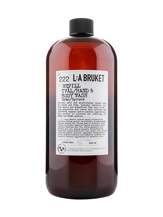 Hand & Body Wash Spruce, Refill -nestesaippua, täyttöpakkaus