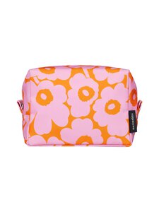 Marimekko - Vilja Mini Unikko -kosmetiikkalaukku - 230 ORANGE, PINK | Stockmann