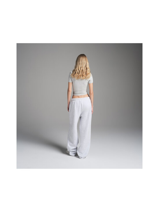 SKIMS - Cotton Fleece Classic Straight -housut - LIGHT HEATHER GREY | Stockmann - photo 3