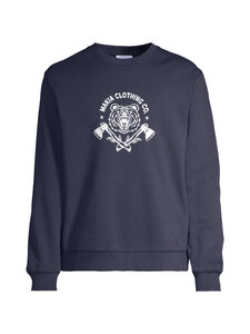 Makia - Kontio-collegepaita - 689 DARK NAVY | Stockmann