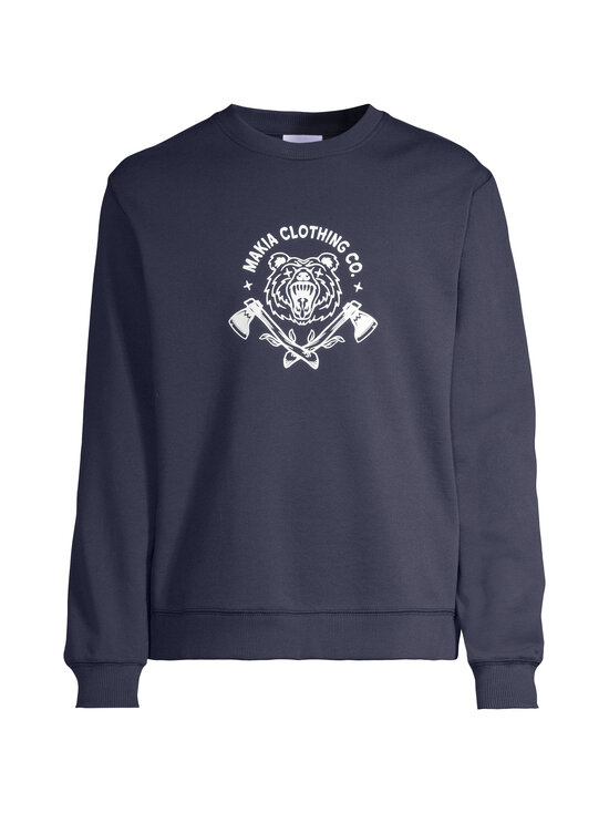 Makia - Kontio-collegepaita - 689 DARK NAVY | Stockmann - photo 1