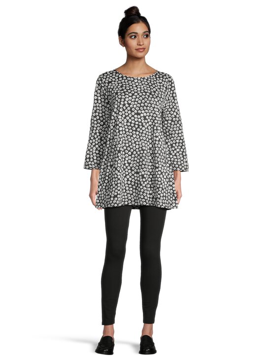 Marimekko - Toivossa Pukettimeri -trikootunika - 991 BLACK, OFF WHITE | Stockmann - photo 2