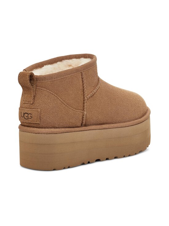 UGG - Classic Ultra Mini Platform -nahkanilkkurit - CHE CHESTNUT | Stockmann - photo 4