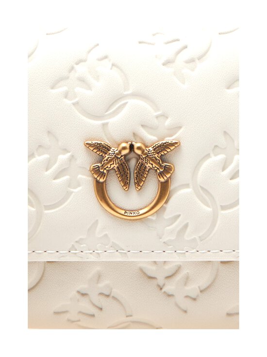 Pinko - Love Tiny Birds ādas soma - Z14Q WHITE+WHITE-ANTIQUE GOLD - photo 4 Pinko - Love Tiny Birds ādas soma - Z14Q WHITE+WHITE-ANTIQUE GOLD | Stockmann - photo 4