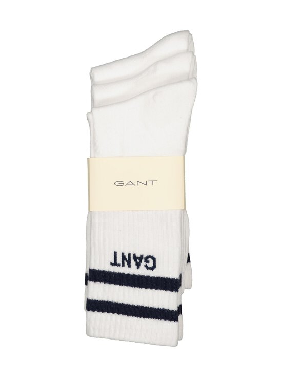 GANT - Sporta zeķes 3 iepak. - WHITE - photo 3 GANT - Sporta zeķes 3 iepak. - WHITE | Stockmann - photo 3