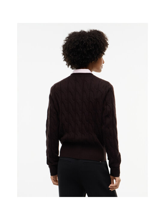 Tommy Hilfiger - Kardigan Soft Wool - HJT CHOCOLATE | Stockmann - photo 3