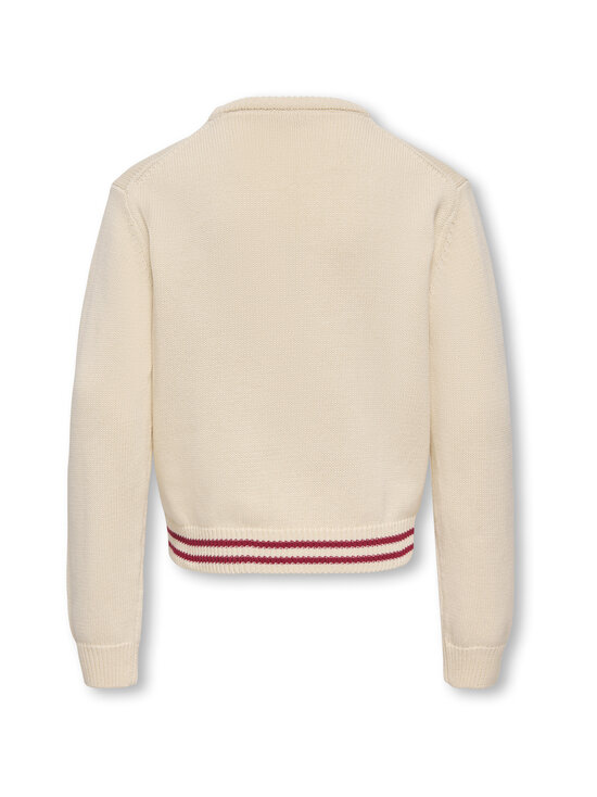 KIDS ONLY - KogJenny School O-neck Letter -neule - BIRCH DETAIL:LETTER A | Stockmann - photo 2
