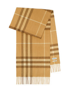 Burberry - Giant Check -kashmirhuivi - C6340 FINCH BEIGE | Stockmann