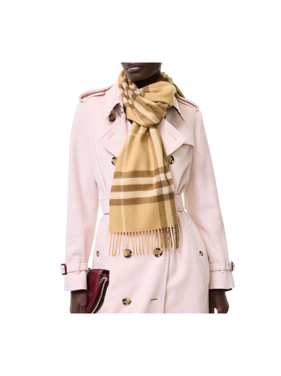Burberry - Giant Check -kashmirhuivi - C6340 FINCH BEIGE | Stockmann - photo 6